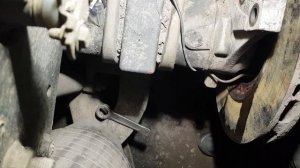 Не большие хитрости при замене тормозного диска рено премиум dxi