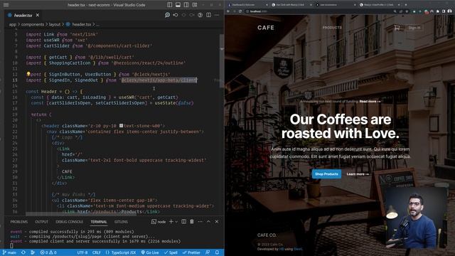 Authentication in NextJs 13 using Clerk смотреть онлайн