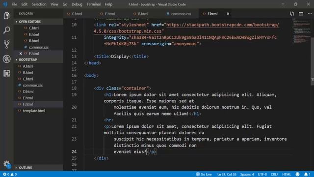 #9. Hide and Show | Bootstrap смотреть онлайн