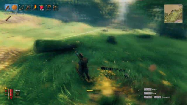 Valheim - 4K - #4 Без спойлеров, неторопливо исследуем мир игры с нуля. Чёрный лес. смотреть онлайн