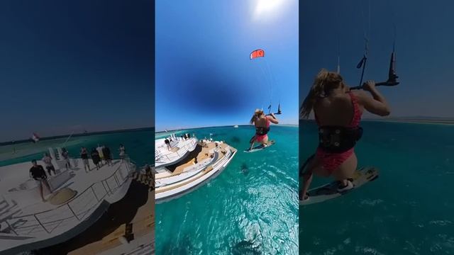 Красивый кайтсерфинг смотреть онлайн