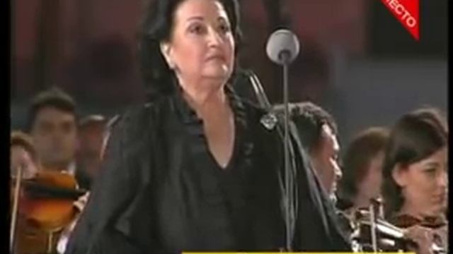 Montserrat Caballe canta el Padre Nuestro смотреть онлайн