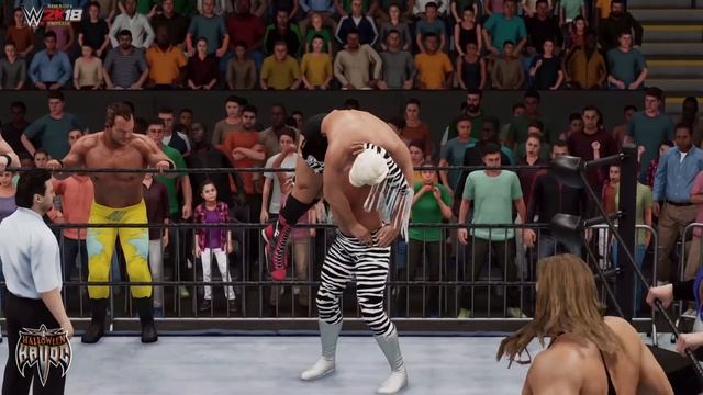 WWE2K18 GAMEPLAY: The Dungeon of Doom VS. The Four Horsemen [incl. Mods] смотреть онлайн