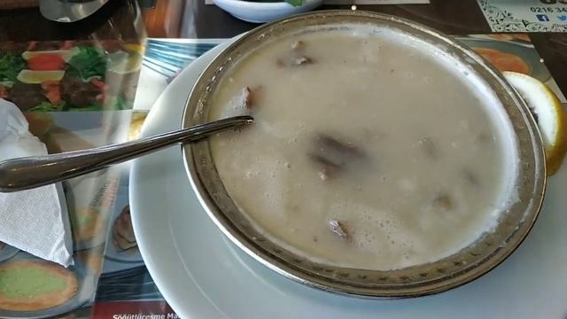 Dürümcü Emmi Büryan çorbası  Künefe/ Турецкая еда ,Бурьян чорбасы Кюнефе