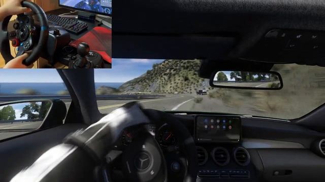 Mercedes AMG C63S Brutal Sound - Assetto Corsa | Logitech G29 Gameplay смотреть онлайн