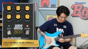 [EffectorTimes 908회] TC Electronic 이펙터 JIMS 800 Preamp