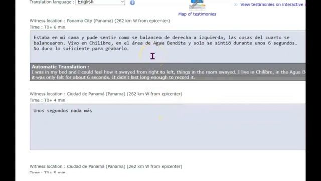 Large Earthquake Shakes Panama-Colombia Border, M 6.6 Felt Reports смотреть онлайн