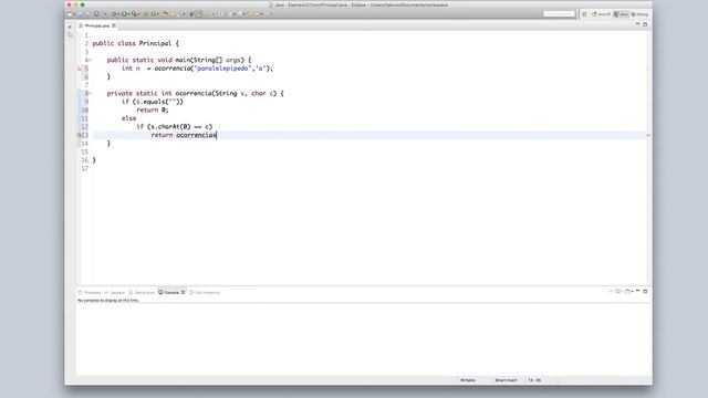 Função recursiva para contar caracteres (char) de String em Java - Canal do Código смотреть онлайн