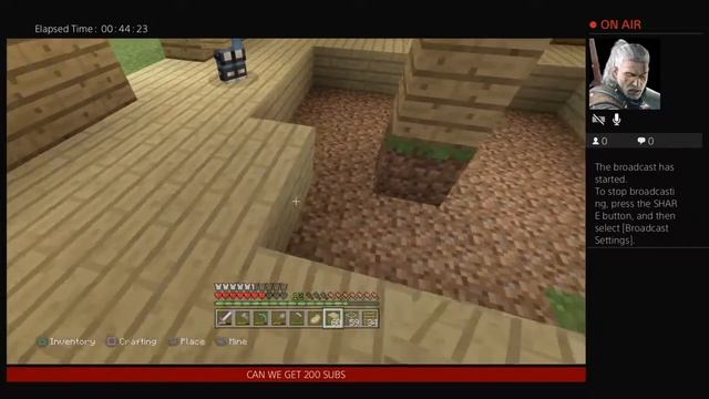 AUST PLAYS MINECRAFT AUST GAMING LIVESTREAM ROAD TO 200 SUBS смотреть онлайн