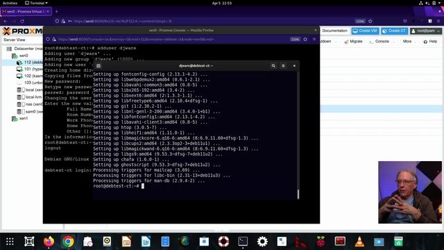 Proxmox 7.1 Containers смотреть онлайн