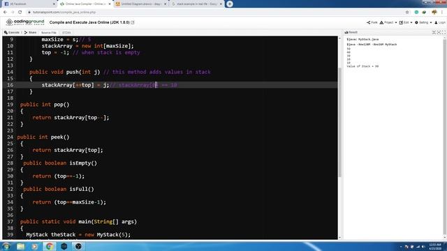 Stack Algorithm Explained with Java Code in Urdu/Hindi смотреть онлайн