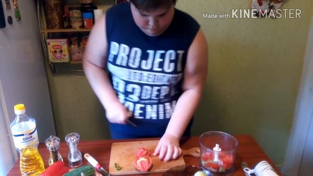 Испанский суп Гаспачо смотреть онлайн