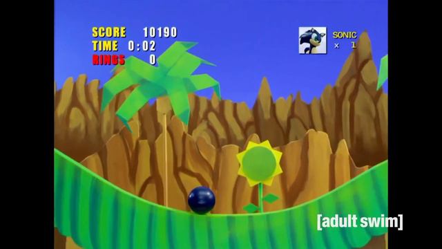 Green Hill Zone (Act 6) - Robot Chicken (MIDI remake) смотреть онлайн