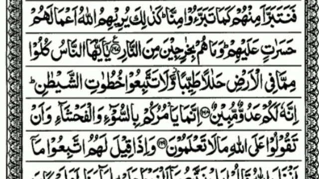 Juz 2 | Page 4/20 | Baqarah Ayat 165 - 172 | Sayaqul | Hafzi Quran смотреть онлайн