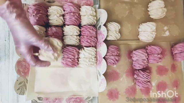 Собираем коробочку зефира -классический вариант смотреть онлайн