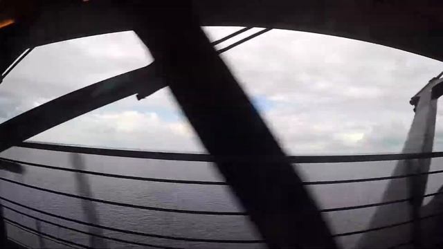 Oresund Bridge in train - Copenhagen to Malmö смотреть онлайн