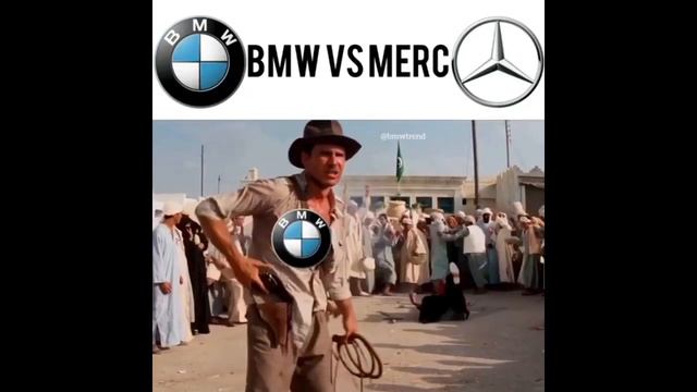 Приколы BMW VS MERC бмв против мерс смотреть онлайн