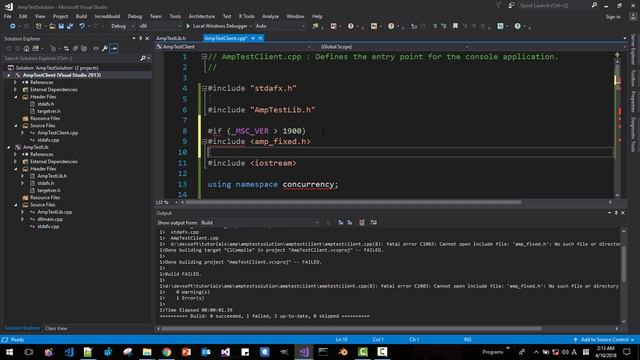 How to debug C++ AMP in Visual Studio 2017 смотреть онлайн