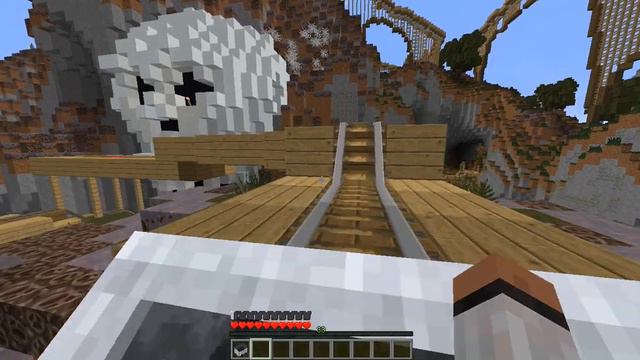 Minecraft Пиратские Горки (Обзор Карты) isle of Naberius Roller coaster смотреть онлайн