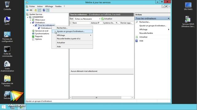 Windows Server 2012 R2 : La gestion des mises à jour avec WSUS - trailer | video2brain.com смотреть онлайн