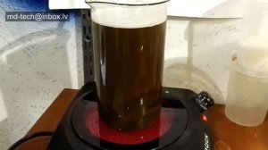 Аффинаж грязного раствора золотa! Нитрит Натрия.