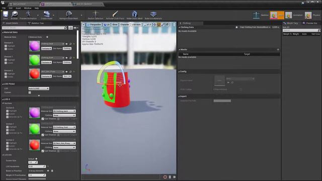 UE4 Drive Cloth Simulation with a proxy model смотреть онлайн