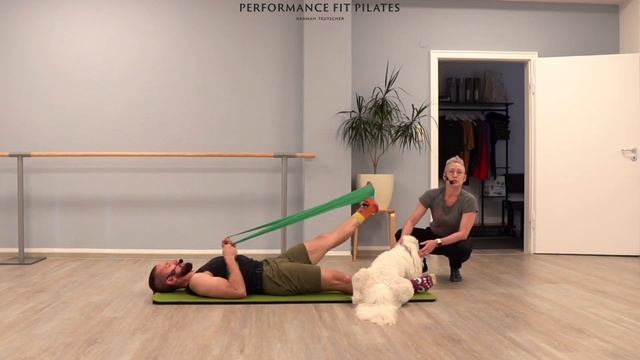 pilates full body theraband workout смотреть онлайн