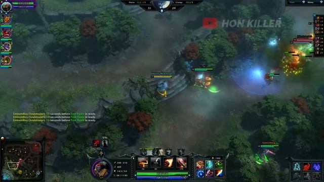 HoN Artillery DAWNBRINGER with 2 DOOM BRINGER - MVP смотреть онлайн