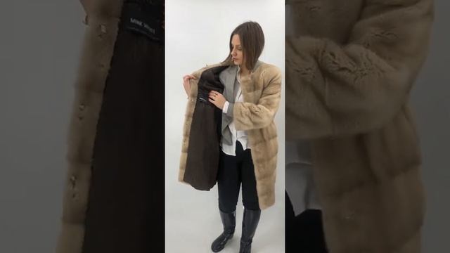 MANZARI Греческая шуба, купить со скидкой! Цвет Шампань(паломино) смотреть онлайн