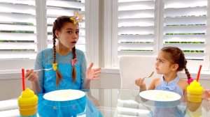 Мия весь день Копирует Настю. Веселые истории для детей | Мия Настя и Артем