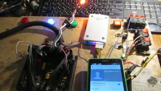 Запуск мозгов Webasto Mazda MPV через GSM AS4 смотреть онлайн