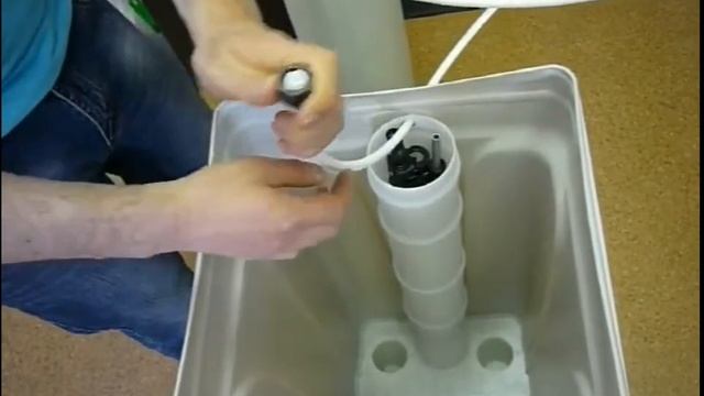 Сборка солевого бака для фильтра умягчителя