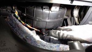 Замена Мотора Печки Peugeot 5008