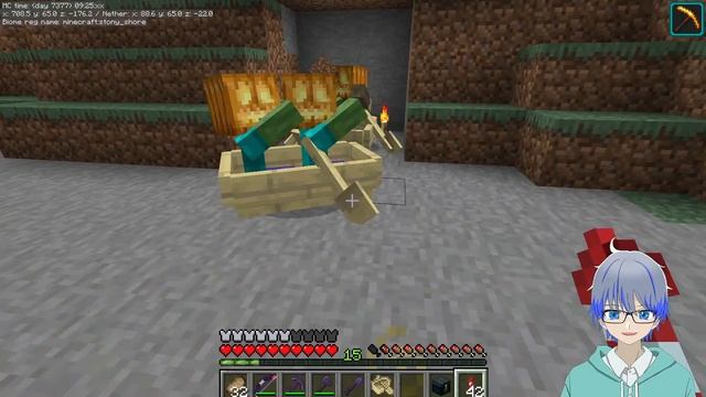 【スポーン地点が海】光頭かぼちゃを慎重に移動　Part637　雑談ライブ【マイクラJava Minecraft 1.20.2】 смотреть онлайн