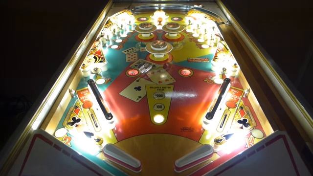 Gottlieb Top Card Pinball Machine Gameplay смотреть онлайн