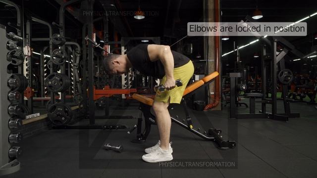 Bent Over Dumbbell Triceps Extension (Разгибания на трицепс в наклоне с гантелями) смотреть онлайн