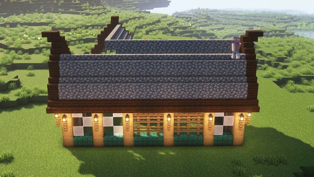 {Minecraft} 🌿 How To Build A Cottagecore Fantasy Animal Barn 🐮🐑 {Tutorial} смотреть онлайн