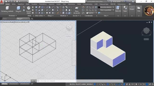Video 04. AutoCAD 3D . 100% PRÁCTICO. смотреть онлайн