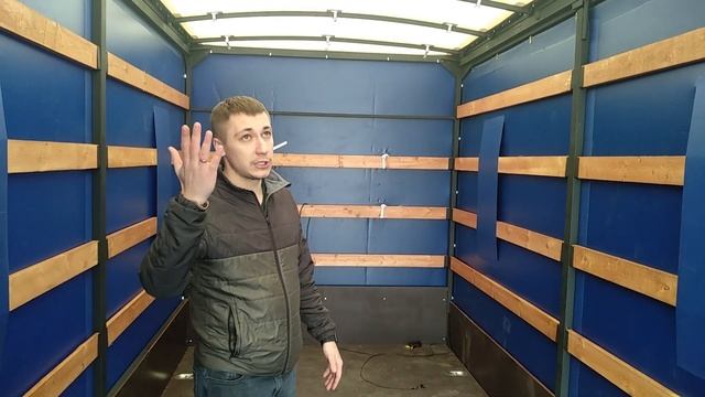 Европлатформа с воротами из композитного пластика. ГАЗЕЛЬ НЕКСТ смотреть онлайн