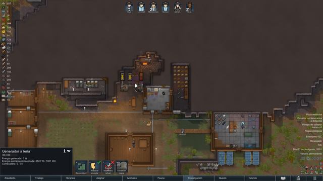 👑 Rimworld DLC ROYALTY !! | ep 22 - ARRIBA ESAS MANICAS, ABRAM!! - Gameplay español смотреть онлайн