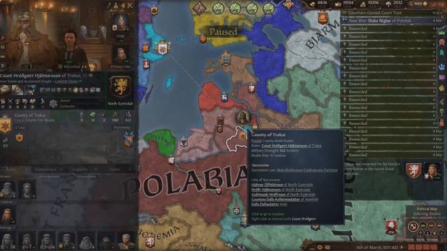 Crusader Kings III z DLC Legacy of Persia - Nordycki Kapłan - 31 [PL] смотреть онлайн