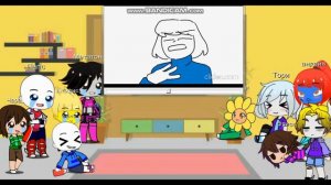 ВЕСЬ Undertale ЗА 8 МИНУТ АНИМАЦИЯ - реакция Undertale №2