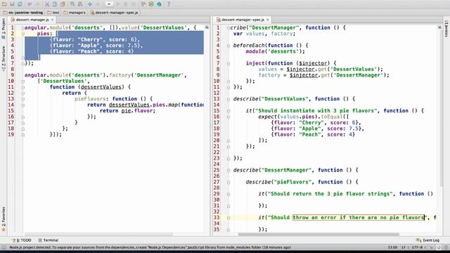 5) Angular/Jasmine, Factory Testing смотреть онлайн