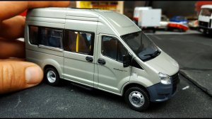 Модель машины Газель Next масштаб 1/43 Наш Автопром распаковка и обзор модельки! Про машинки