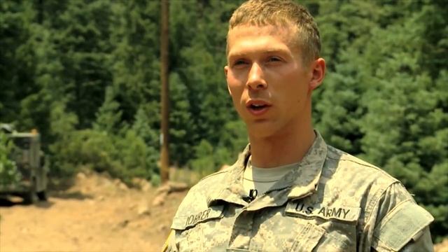 Army Engineers Build Fire Breaks To Combat Colorado Wildfires смотреть онлайн