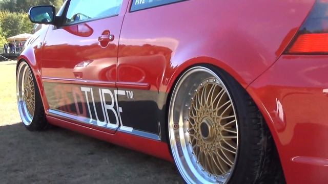 Redtube VW Volkswagen Golf IV red/black BBS wheels | Nifty Hype 2016 смотреть онлайн