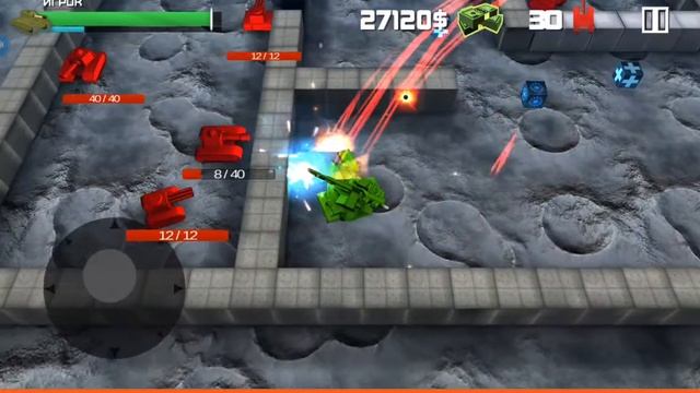 Прохождение Block Tank Wars смотреть онлайн