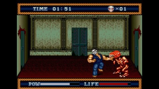 Sega Mega Drive 2 (Smd) 16-bit Splatterhouse 3 Stage 3