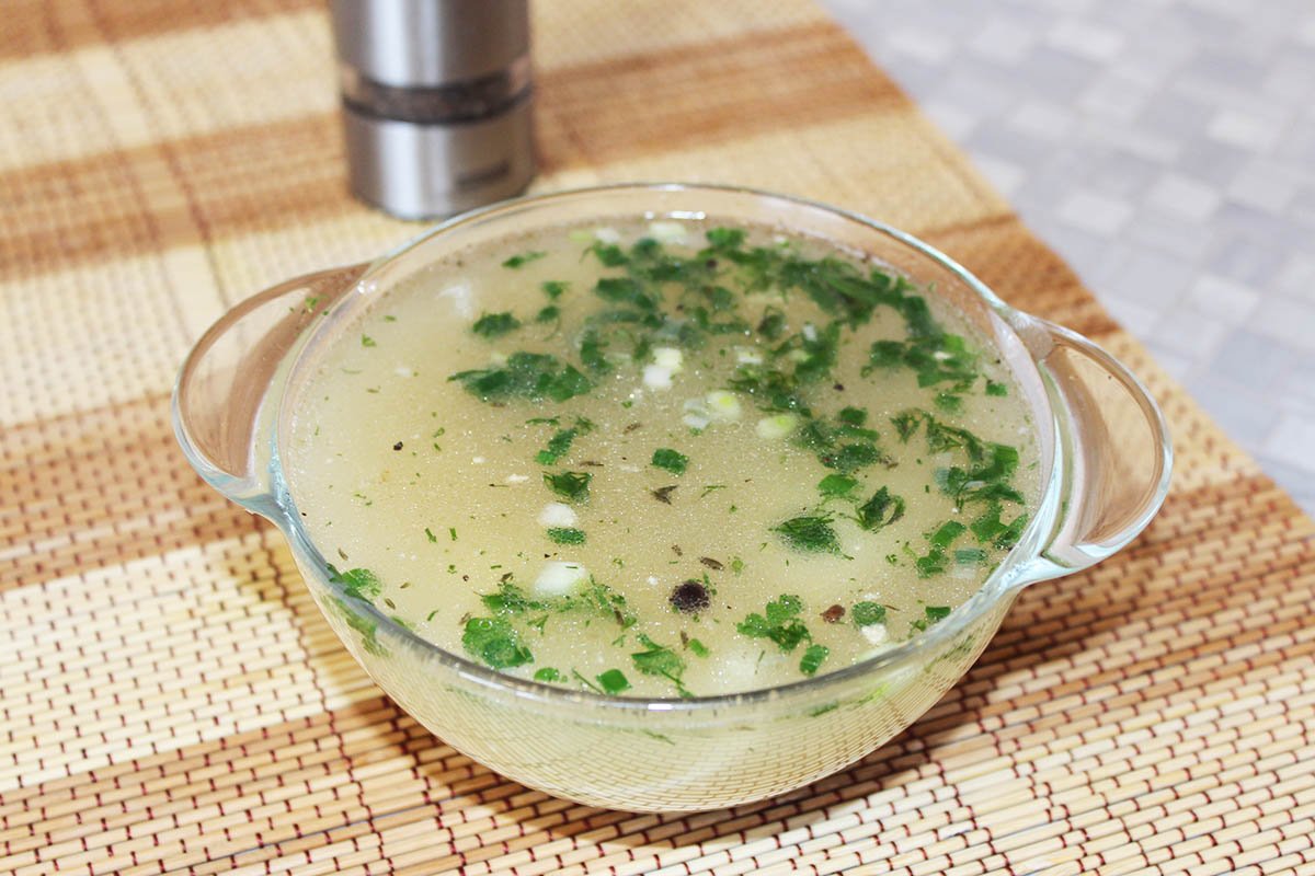 Куриный бульон. Как сварить вкусный куриный бульон?