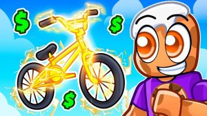 Потратил 9 869 547 долларов на МОЛНИЙНЫЙ ВЕЛОСИПЕД в Roblox! перевод - CookieBlox